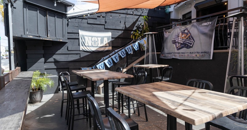 Outdoor seating area