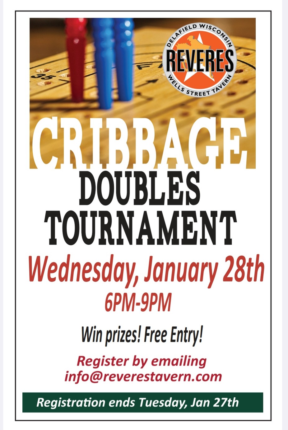 Doubles Cribbage Tournament event photo