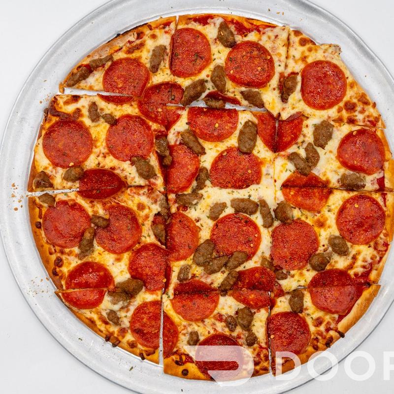 Sausage & Pepperoni Pizza photo