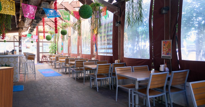 Interior, seating area