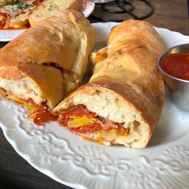 House made Pepperoni Rolls with Sauce photo