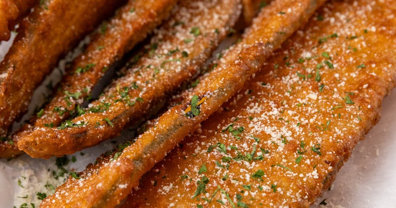 Deep fried zucchini