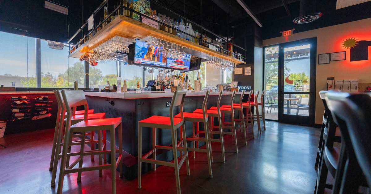 Interior, bar area