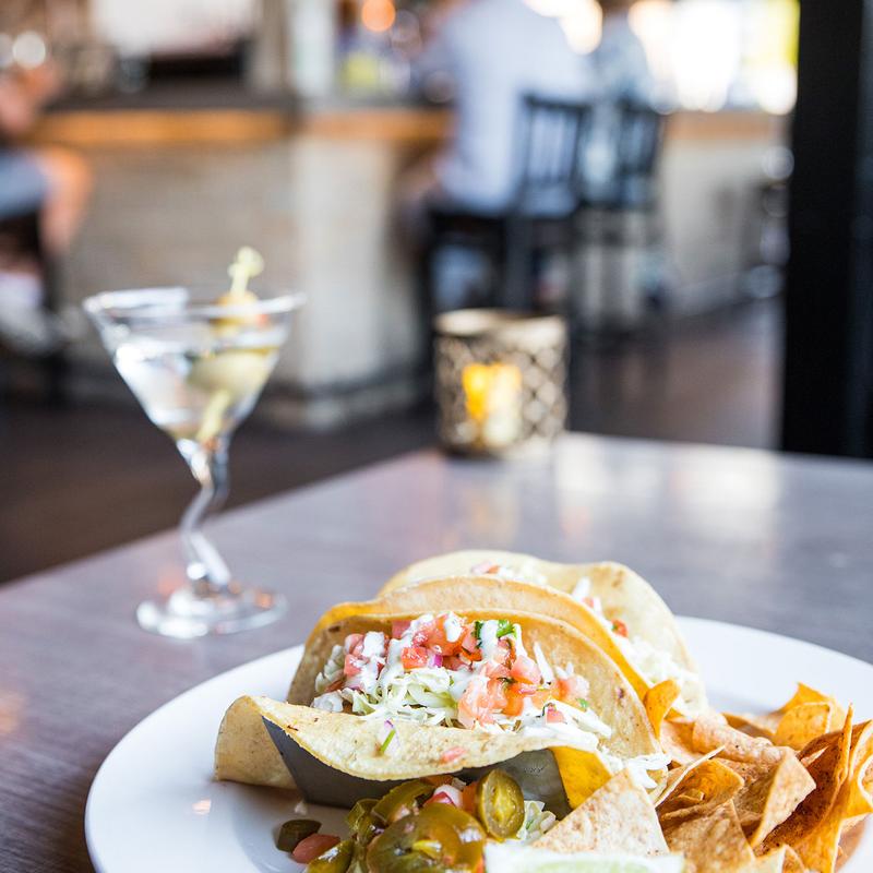 Mahi Mahi Fish or Crispy Artichoke Tacos Tacos photo