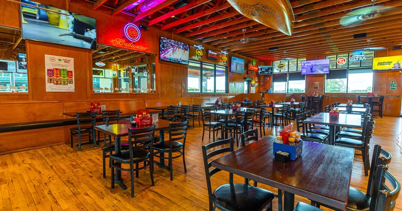 Interior, dining area