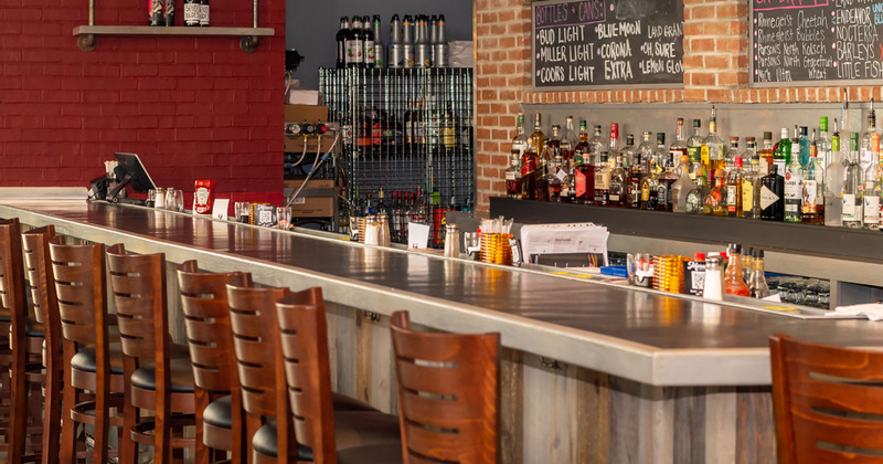 Interior, bar area