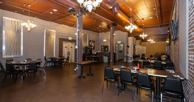 Interior, seating space