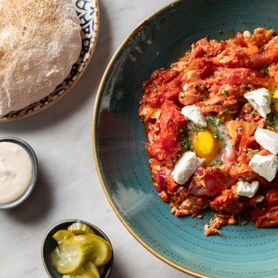Goat Cheese Shakshuka