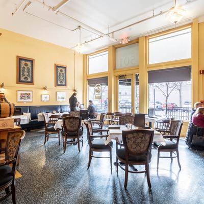 Interior dining area