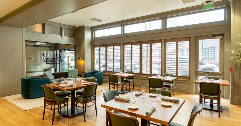 Interior dining area