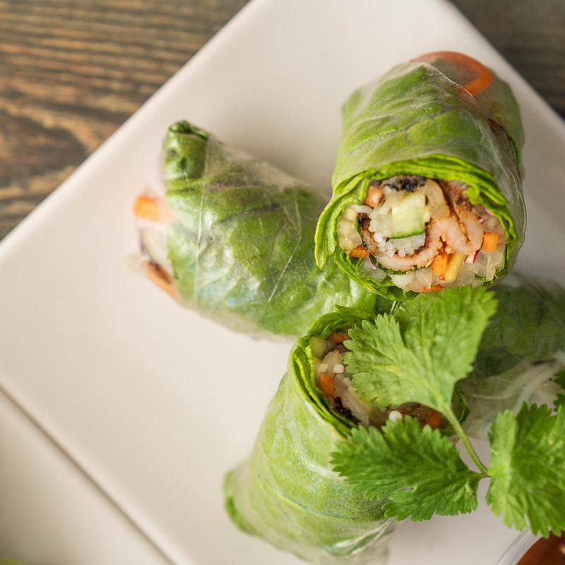 Fresh Basil Spring Rolls (GF) photo