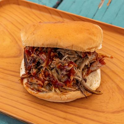 Pulled Pork Sandwich.