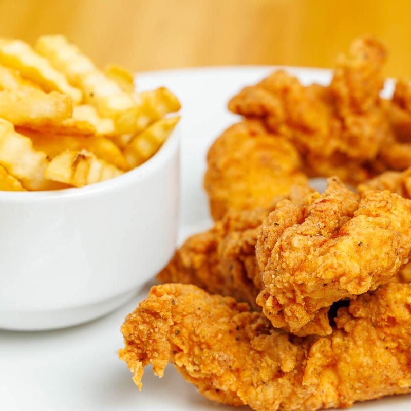 menu item 1 of 11, Hand Breaded Chicken Strips