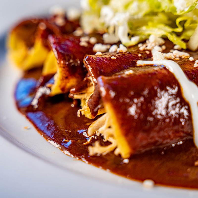 Mole Enchiladas photo