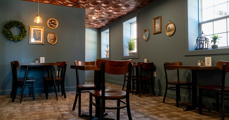 Interior, seating area