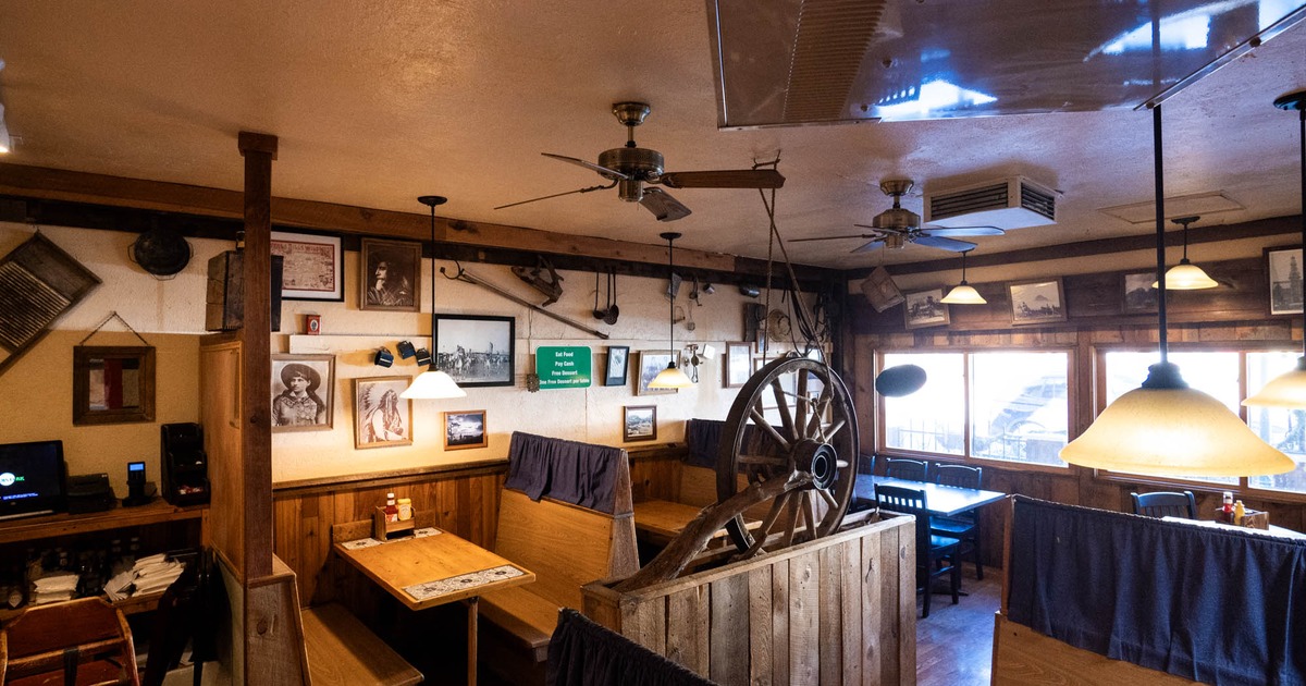 Interior, dining area