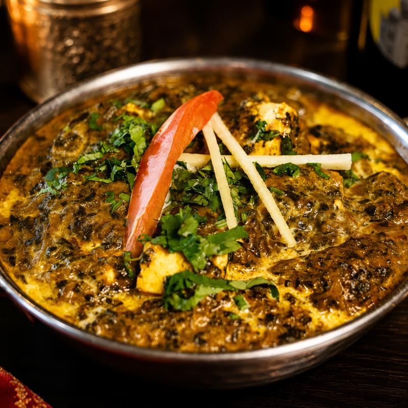 menu item 4 of 10, 53 Palak Paneer