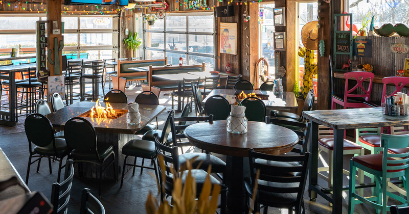 Interior, seating area