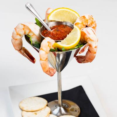 Shrimp cocktail with Bloody Mary sauce