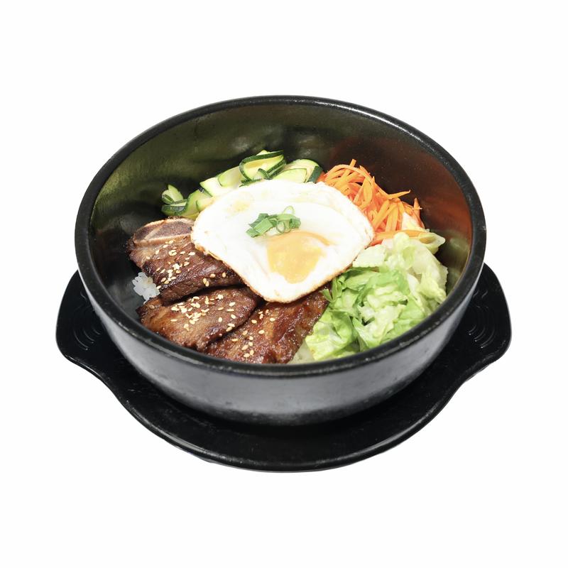 menu item 33 of 72, Short Ribs Bibimbap in Hot Stone Bowl