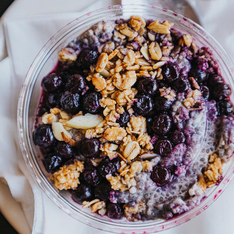 Blueberry Chia Pudding (V) photo