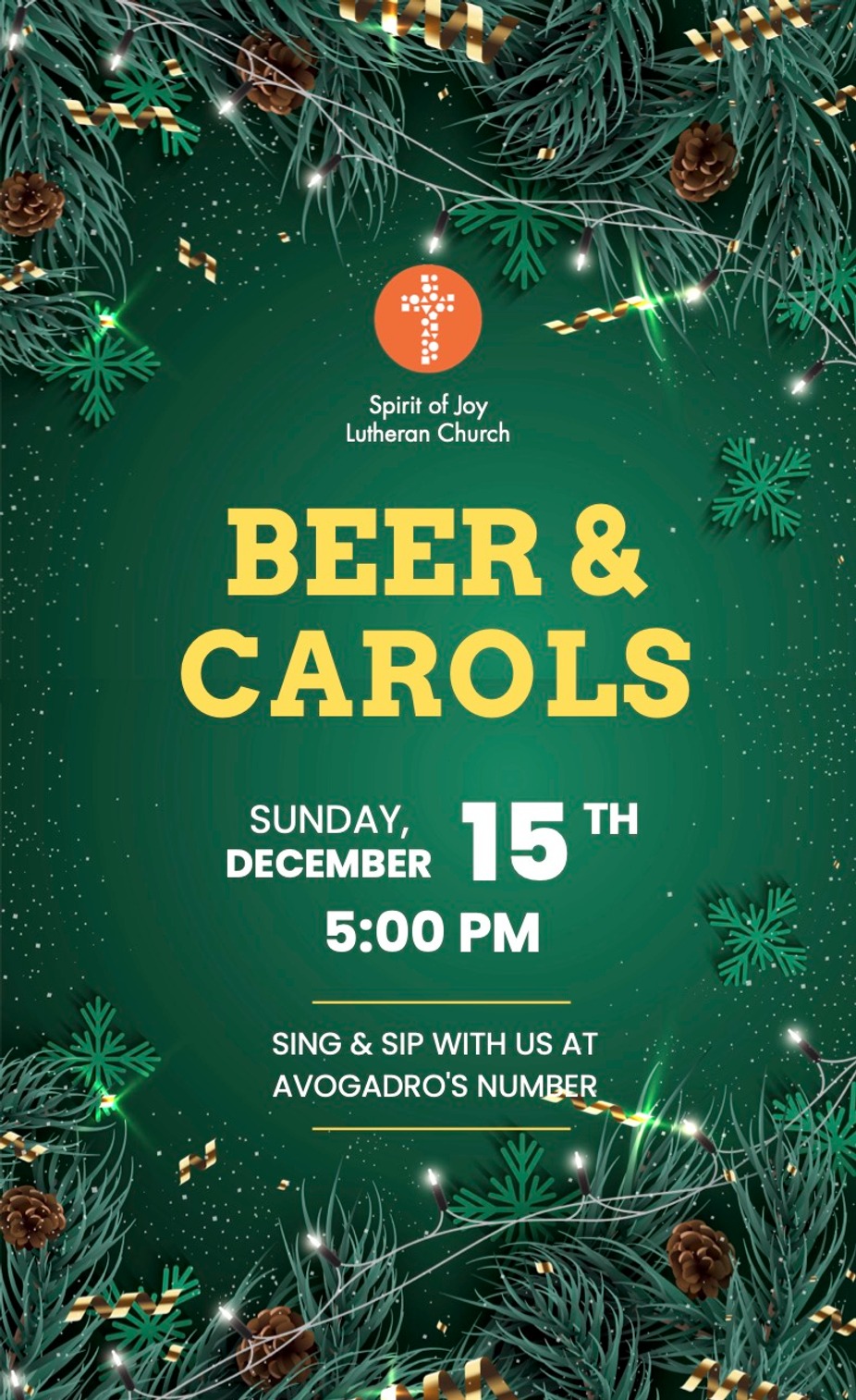 Beer and Carols event photo