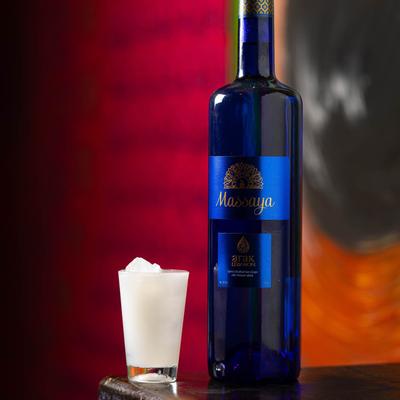 Traditional Arak cocktail.