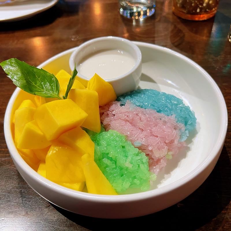 Mango with Sweet Sticky Rice photo