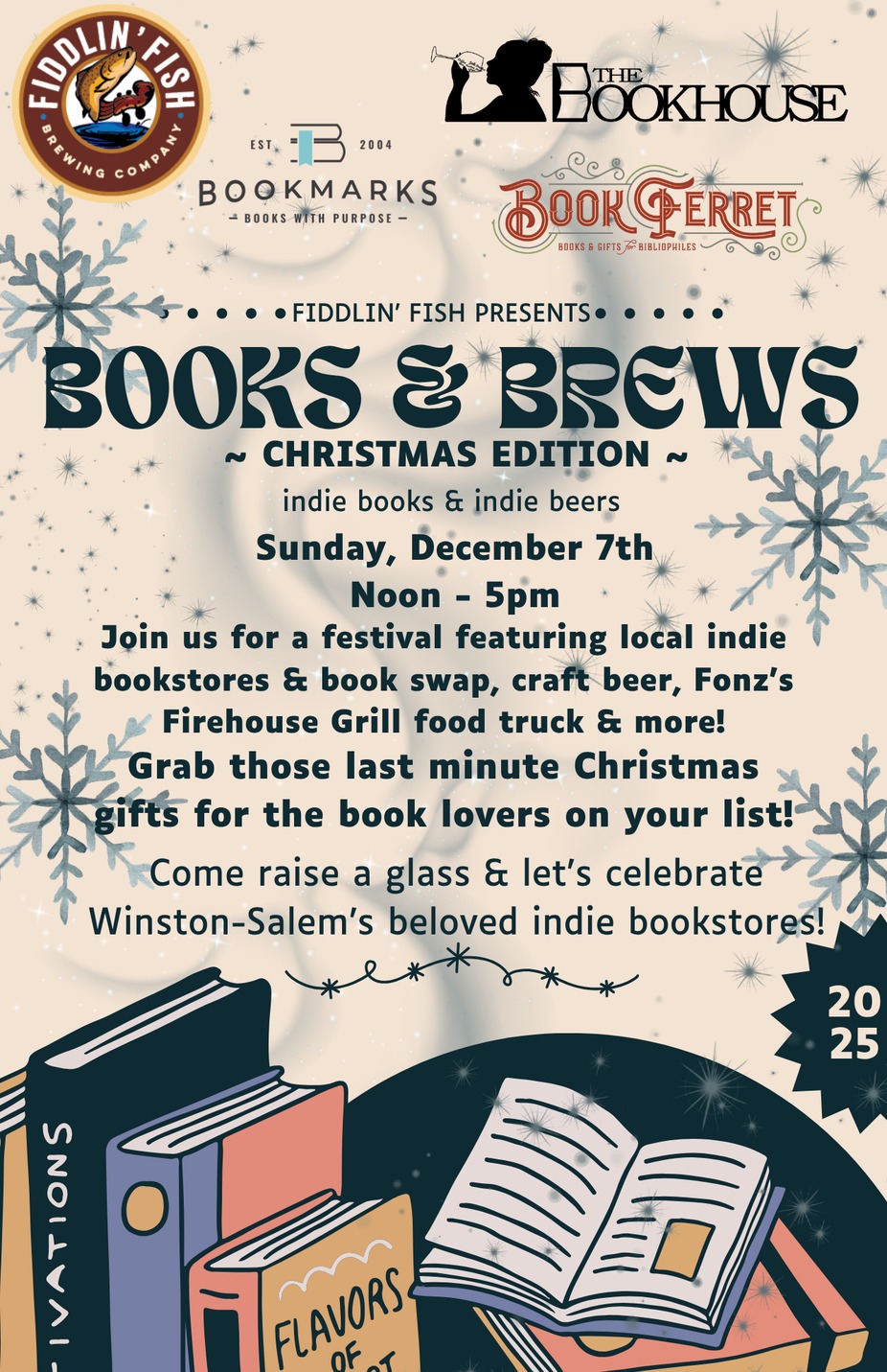 Books & Brews - Holiday Edition event photo