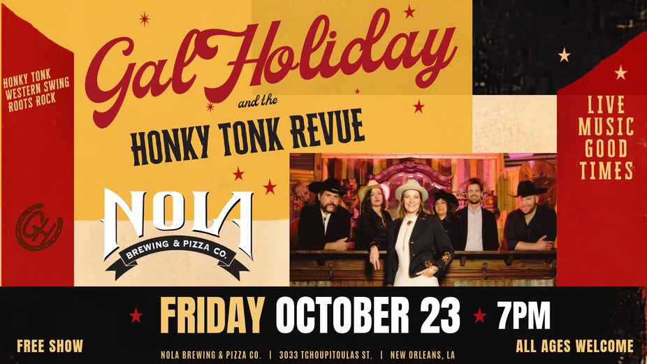 FREE LIVE MUSIC: Gal Holiday and the Honky Tonk Revue event photo