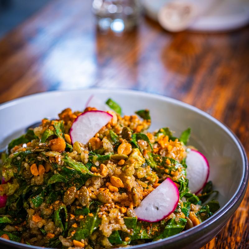 menu item 6 of 27, Crispy Rice Salad (GF) (V) (VE)