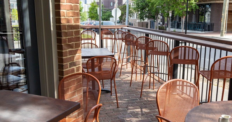 Exterior, patio, seating area