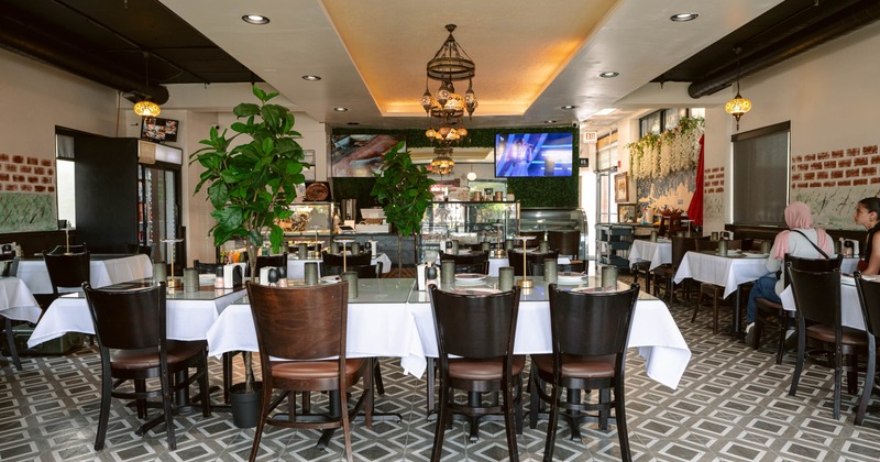 Interior dining area