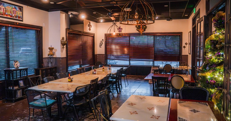 Interior, main dining area