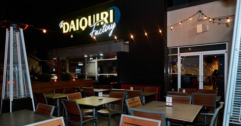 Exterior seating area
