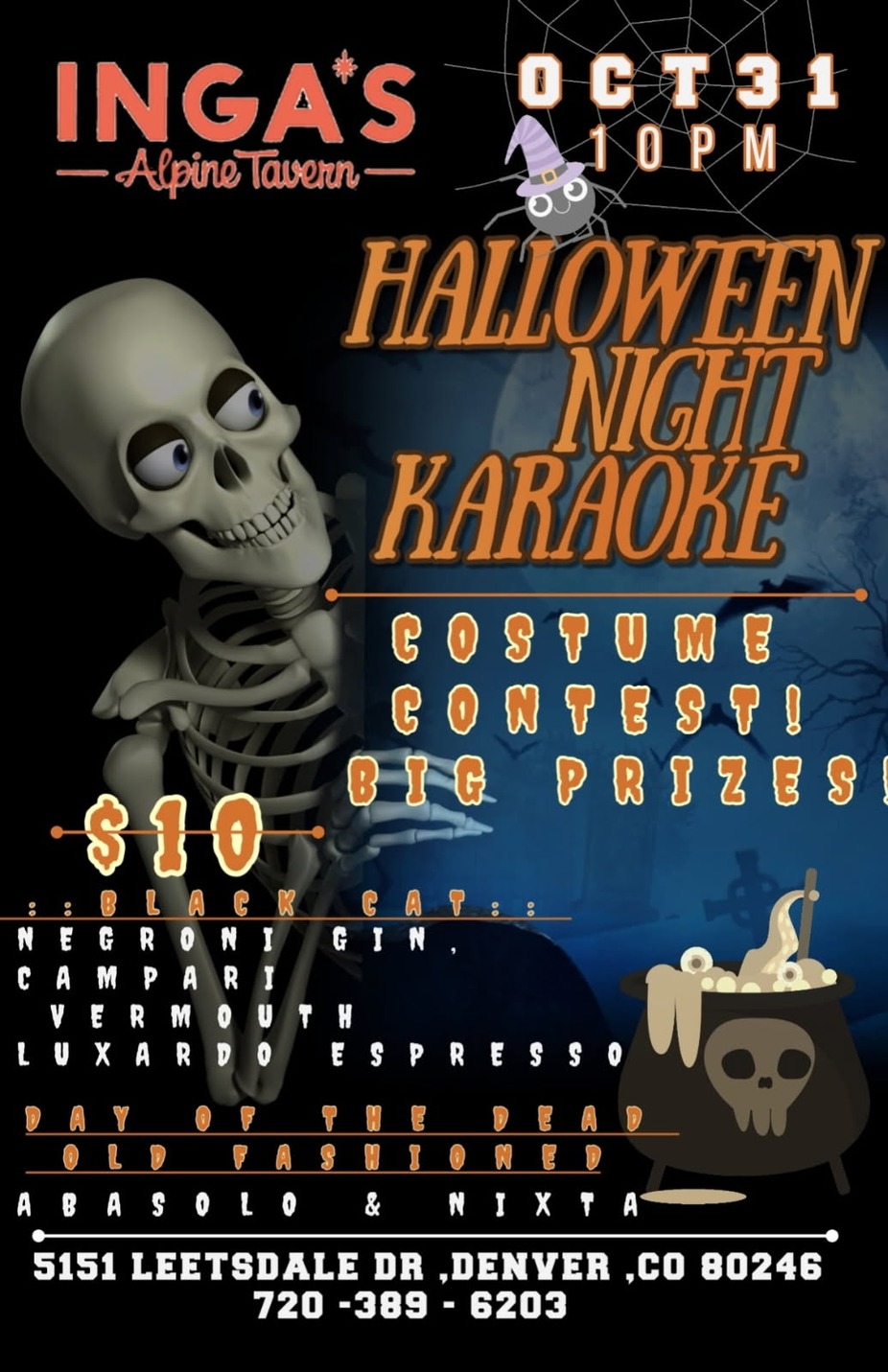 Halloween Karaoke event photo