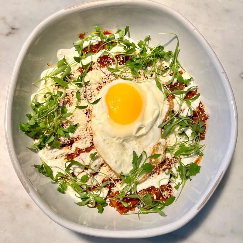 menu item 7 of 64, Chilaquiles (GF)