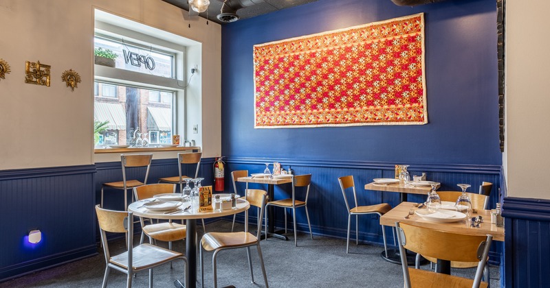 Interior, dining space