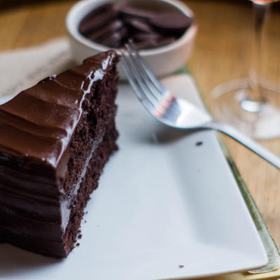 chocolate ganache cake