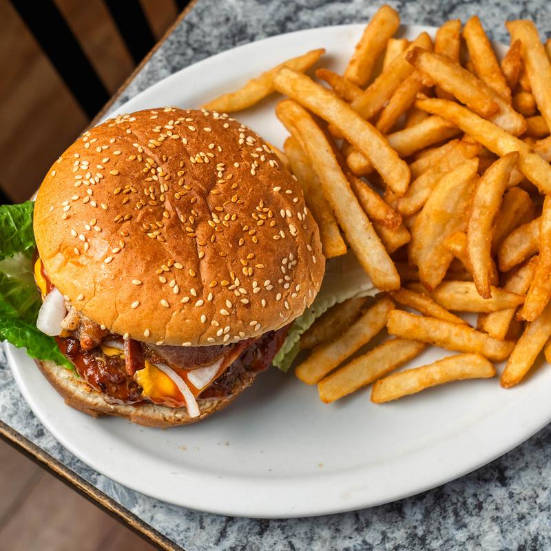menu item 6 of 14, Truckers Burger