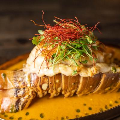 Lemongrass lobster moilee