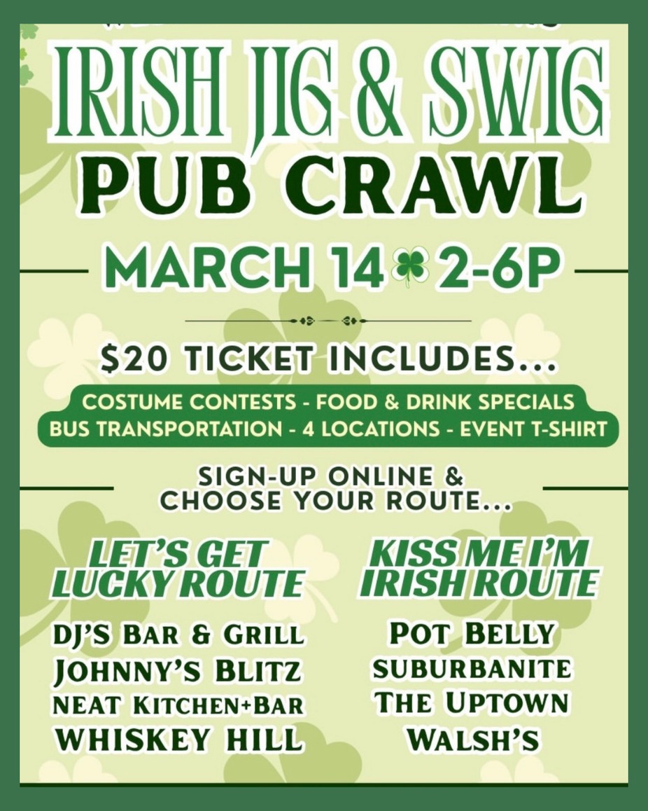 Westmont St. Patty's Day Pub Crawl event photo