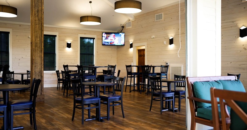 Tiger on the Green inside, seating space