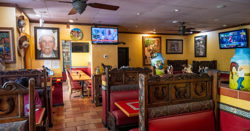 Interior, dining area