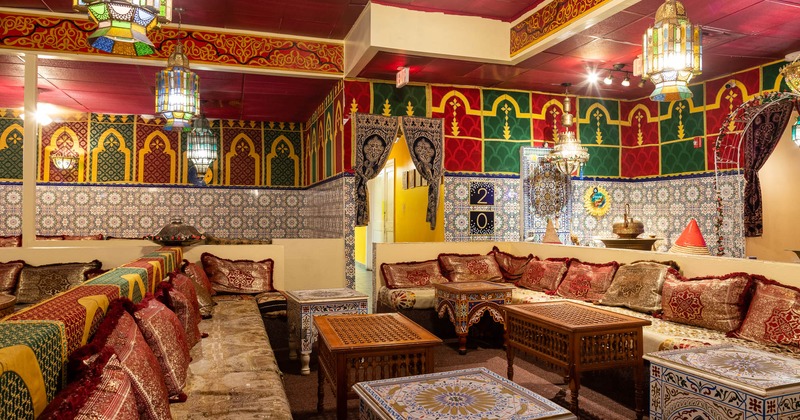 Moroccan dining room