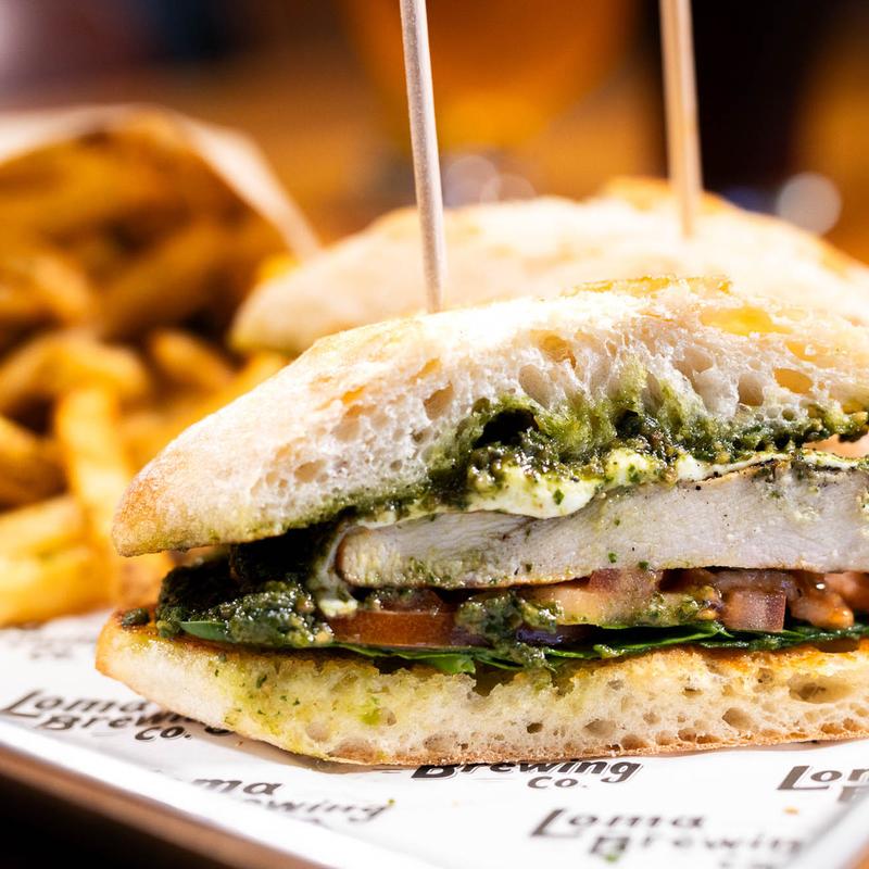 Smoked Chicken Pesto photo