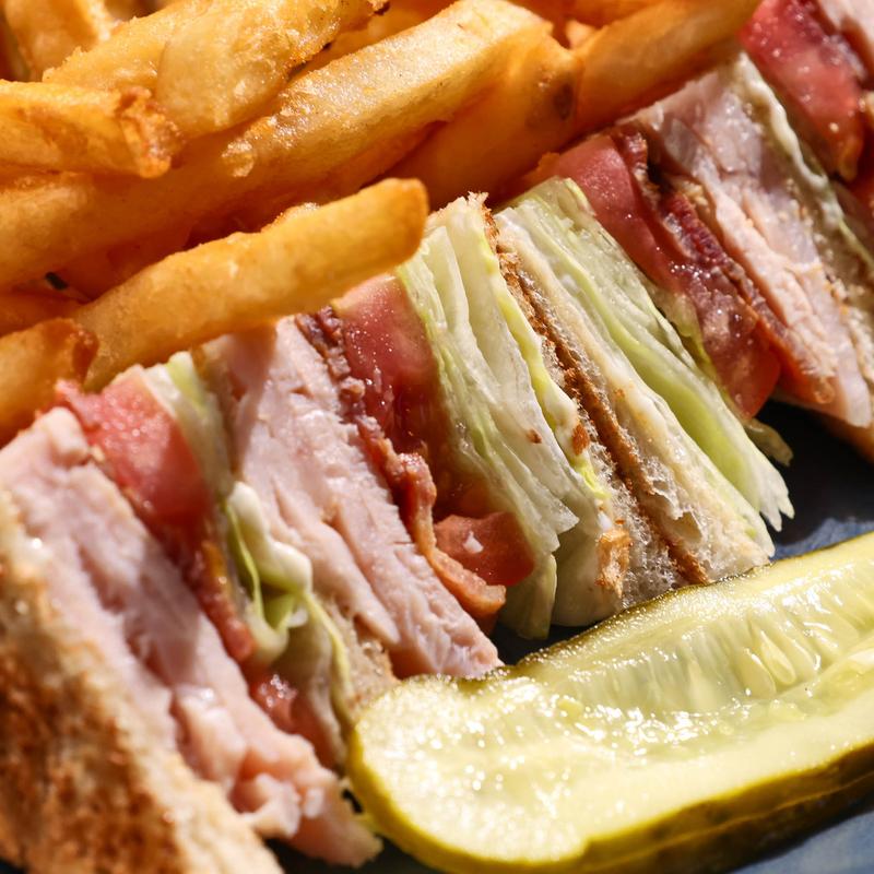 menu item 4 of 4, Turkey Bacon Club