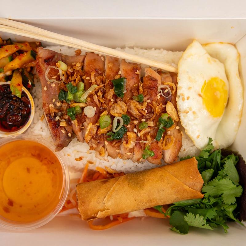 Pan Seared Chicken & Rice photo