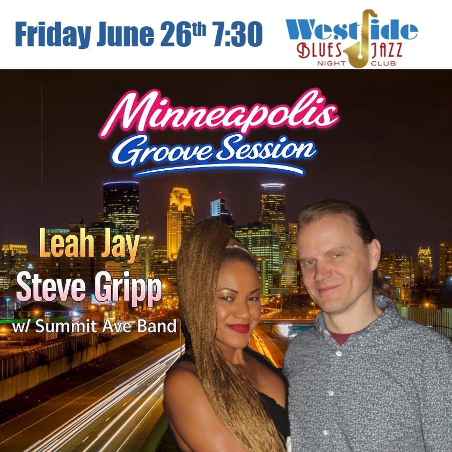 Leah Jay & Steve Gripp w/ the Summit Avenue Band: a Minneapolis Groove Session event photo