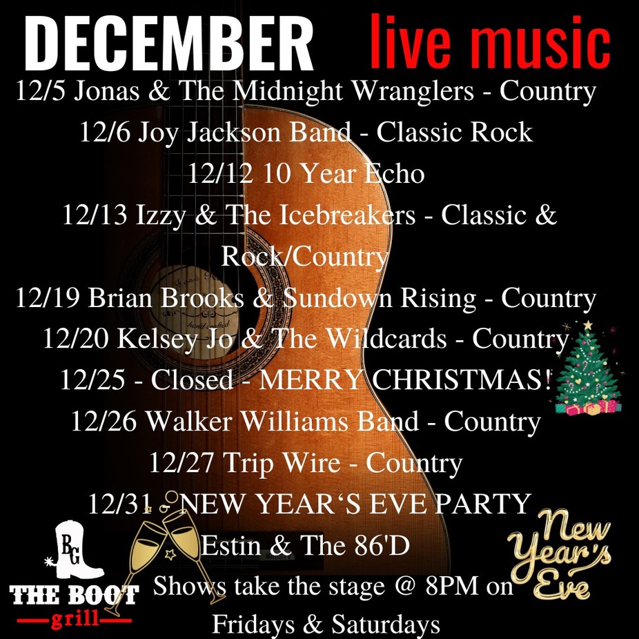 December Event Schedule event photo